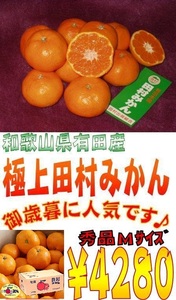 【京の果実屋】田村みかん◆Ｍ-5kg 紀州,有田/超人気！じゅわじゅわじゅわ～っとあま～い