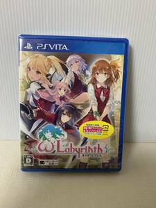 未開封 未使用 PlayStation PSVITA オメガラビリンス ゲームソフト/ω Labyrinth/レトロ/部品取り用/動作未確認/保管の擦れ