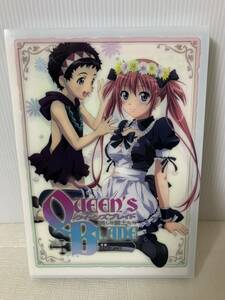 クイーンズブレイド 美しき闘士たち 憂鬱!アイリの二心 ブルーレイ&スペシャルCD/特典カード/ディスク読み込み面比較的/ケース小傷へこみ等