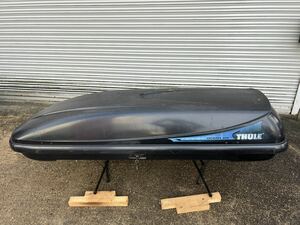 引取限定(大阪府枚方市) THULE SWEDEN OCEAN600ルーフボックス 左開き (約)長190×幅63×高37cm オーシャン600 ジェットバック スーリー