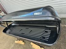 引取限定(大阪府枚方市) THULE SWEDEN OCEAN600ルーフボックス 左開き (約)長190×幅63×高37cm オーシャン600 ジェットバック スーリー_画像2