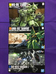 AMX-107 バウ量産型 ザク2量産型　ダガーL HGUC ガンプラ ザク HG