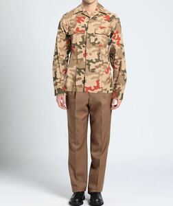 【美品・希少】DRIES VAN NOTEN ミリタリーシャツ サイズ50