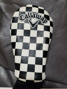 callaway ユーティリティ用ヘッドカバー 4番　チェッカーフラッグ柄 キャロウェイ 