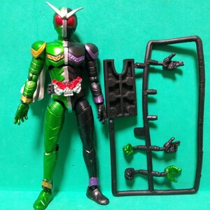 SHODO 掌動 仮面ライダー VS6 仮面ライダーW(ダブル) サイクロンジョーカー 美品 パーツ揃い 検)装動 SO-DO 双動 風都探偵 フル可動 3.75