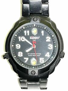 ■FR779 腕時計 zippo クォーツ メンズ USA 稼働 美品