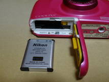 Nikon / ニコン / デジタルカメラ / COOLPIX W100 防水 / クールピクス / ピンク(貴重モデル) _画像8