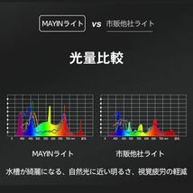 Mayin マイン 馬印 1200水槽用 水中ライト マジックライトPlus 電圧変換器セット テンニングライト セラミックエミッタ アロワナ UV 照明_画像8