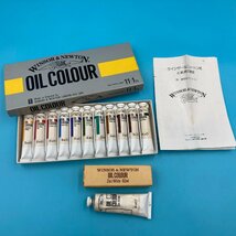 【A8810O175】WINSOR＆NEWTON OIL COLOUR 油絵具 絵の具 チューブ ウィンザー&ニュートン 長期保管品 イギリス_画像1