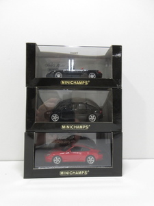 s21856-ty [送料950円] ジャンク○3個セット 1/43 ミニカー MINICHAMPS ボルボS40 2003 ポルシェ ボクスターS 2002他 [069-231230]