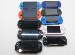 s21567-ty ジャンク★計10個 SONY PSP-1000×1、PSP-2000×1、PSP-3000×3、Psvita PCH-1000×1、PCH-1100×1、PCH-2000×3 [035-231204]