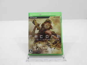 d41139-ty ジャンク★XBOX ONEソフト recore DEFINITIVE EDITION [032-231205]