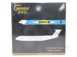 n73368-ty 中古● Gemini200 DOVER Lockheed C-5M Super Galaxy No.G2AFO1133 ジェミニ 1/200スケール [068-231219]