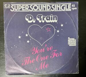 D. TRAIN / YOU'RE THE ONE FOR ME 中古盤12インチ