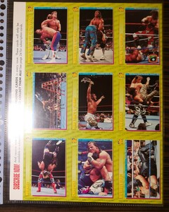 WWF MAGAZINE 1996 付録 TRADING CARDS SHAWN MICHAELS 9枚　非売品