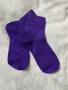 紫靴下　かかと角質ケアソックス　ひび割れケア靴下　かかとなめらか靴下