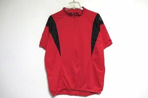 N6471:PEARL IZUMI(パールイズミ)半袖サイクルジャージ/赤×黒/XL：35