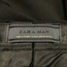 イチオシ！【ZARA MAN】 ザラ マン スラックス パンツ テーパード スキニー ストレッチ ビジネス フォーマル ブラック メンズ 34 /Y461ii_画像8