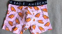 * ラスト2 * AE アメリカンイーグル ボクサーブリーフ トランクス AEO Hattog 4.5" Classic Boxer Brief XS / Multi *_画像1