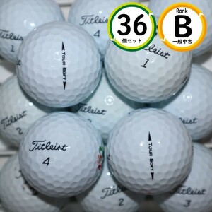 36個 タイトリスト ツアーソフト Bランク TITLEIST TOURSOFT 中古 ロストボール 送料無料