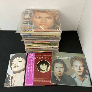 ④LP 洋楽 ロックス、ポップス等 50枚セットまとめ売り 大量 希少 いろいろ レコード madonna リンダ・ロンシュタット オリビア 他 YL6