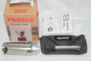 プリムス Primus　ファイアスティック　Fire Stick　ステン Stainless　純正点火器&クロスバッグ付き