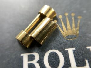 純正品 ボーイズ コマ ロレックス デイトジャスト 金無垢 68278 78278 K18 YG 750 ROLEX DATEJUST dial gold boy's 2135 余り 駒 13mm