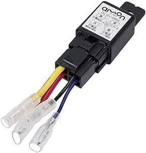 4極 DC12V/20A以下 エーモン(amon) リレー 4線(4極) DC12V・240W(20A) 323