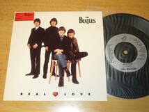 ◆◇THE BEATLES(ザ・ビートルズ)【REAL LOVE/BABY'S IN BLACK(Live At The Hollywood Bowl,1965.8.30)】英盤シングル/R 6425◇◆_画像1