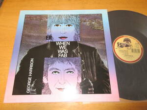 ◆◇GEORGE HARRISON(ジョージ・ハリスン)【WHEN WE WAS FAB】英盤12インチ・シングル/W8131T/ビートルズ関連◇◆