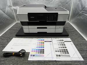 美品/動作確認済●brother/ブラザー A3インクジェット複合機 PRIVIO MFC-J6973CDW FAX Wi-Fi●ノズルチェック正常