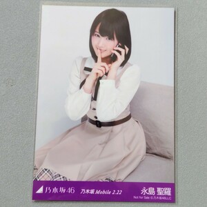 乃木坂46 永島聖羅 乃木坂 Mobile 2.22 生写真