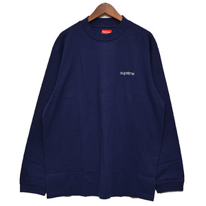 Supreme　シュプリーム　2022AW　Mock Neck L/S Top　モックネックロングスリーブTシャツ　8054000152896