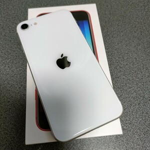 iPhone SE2【iPhone SE第2世代128GB】【Apple SIMフリー】【ホワイト】【外装総て新品 全交換済】【新品 大容量2250mAhバッテリー搭載！】