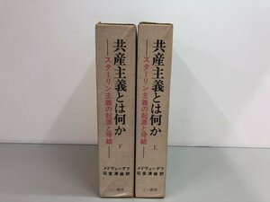 ▼　【計2冊 共産主義とは何か スターリン主義の起源と帰結 上下 メドヴェーデフ 石堂清倫訳 三一…】136-02310