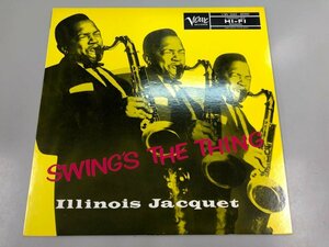 ▼　【☆LPレコード ILLINOIS JACQUET Swing's the Thing イリノイ・ジャケー スウィングズ・ザ・シ…】107-02312