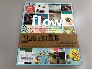 ★　【洋書 雑誌 クラフト flow issue 3 magazine for paper lovers】112-02312