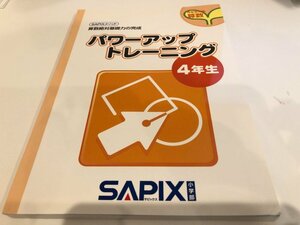 ★　【SAPIX/サピックス 算数絶対基礎力の完成 4年生 パワーアップトレーニング 2010年】161-02310