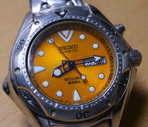 SEIKO KINETIC SCUBA 200m 5M43-0D60 セイコー スキューバ 腕時計 ダイバー_画像1