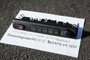 [Toyota]GX81 JZX81 Mark Ⅱ audio radio hazard switch panel 