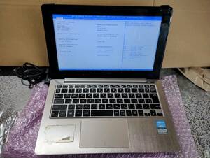 ジャンク ASUS S200E I3 3217U ノートパソコン BIOS OK!