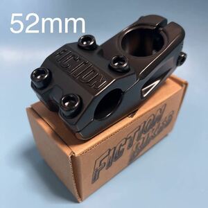 Fiction BMX ステム　52mm ブラック　黒　新品未使用品　パーク　ダート　STEM スノースクート