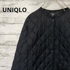 UNIQLO パフテックキルティングジャケット WARM PADDED 黒 L
