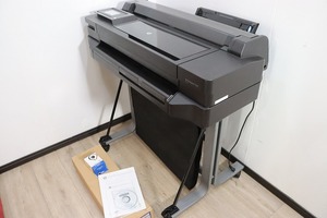 【兵庫近県のみ】P1659◆HP/ヒューレット・パッカード◆大判プリンタ◆Designjet T520◆通電/動作OK◆印刷◆製図◆付属品有◆スタンド付