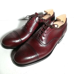 4063 [ unused . close ]karumina shoe tree attaching *karuminaCARMINA* semi blow g5 1/2 24.0cm degree dress high class leather shoes gentleman shoes original leather 