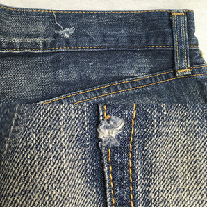 Levi's リーバイス 517-03 06年 ブーツカット デニム パンツ ジーンズ W30 ジップフライ ユーズド加工の画像9