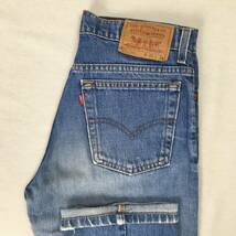 【90s】Levi's リーバイス 515 515-7417 米国製 95年 デニム パンツ ジーンズ W30 L34 ジップフライ 刻印501_画像1