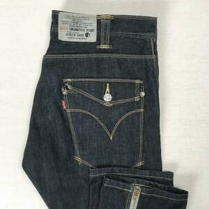 Levi's リーバイス EJ016-0001 ENGINEERED エンジニアード 07年 立体裁断 デニム パンツ ジーンズ W30 ボタンフライ フラップポケット