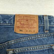 Levi's リーバイス 501 501-0115 米国製 95年 レギュラー ストレート デニム パンツ ジーンズ W30 L32 ボタンフライ 刻印532_画像8