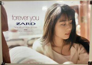 【美品】 ZARD ザード FOREVER YOU フォーエバーユー ポスター 約73×103㎝